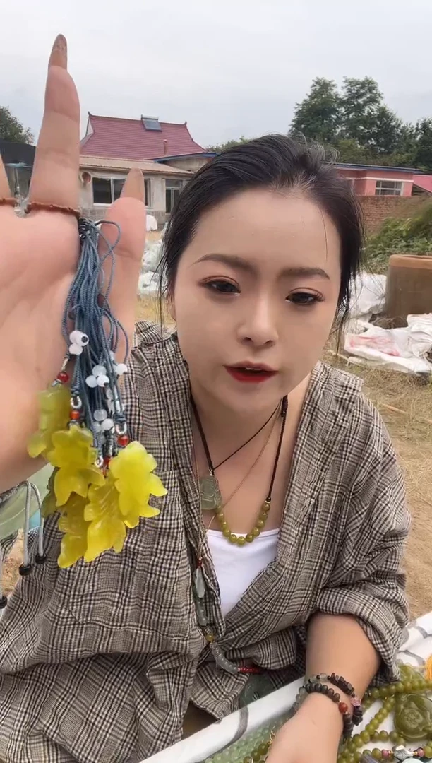 未镶嵌蛇纹石玉鱼黄金玉多样性随机发一