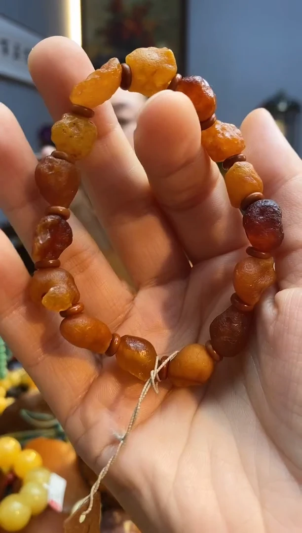 手串琥珀未镶嵌手串