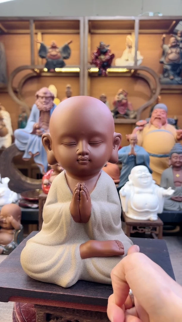 紫砂茶宠器闵紫砂茶宠摆件