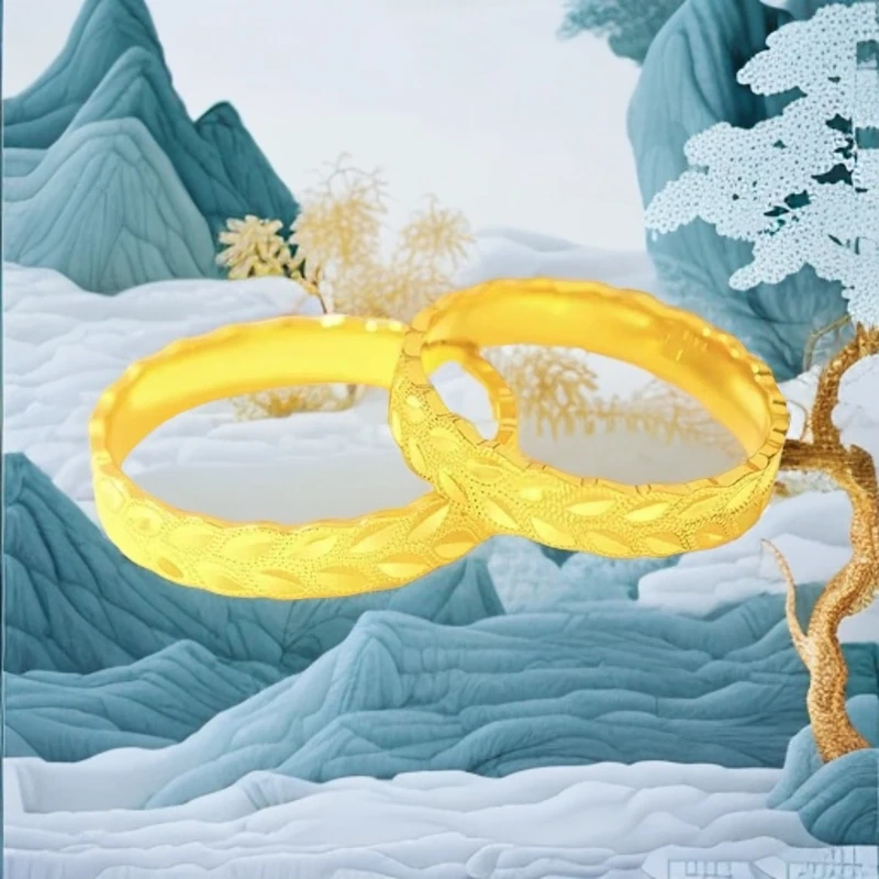 （直播专属）时尚气质个性指环麦穗大卖