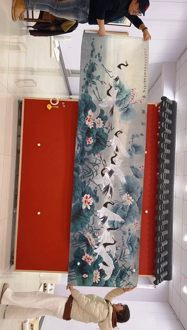 【闪购商品】书法林子老师  国画  36平尺