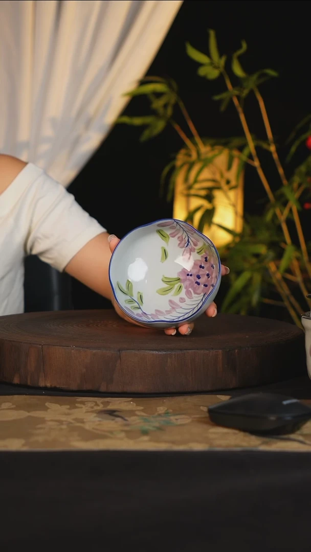 其他景德镇手工手绘高温陶瓷可进蒸箱烤箱洗碗机