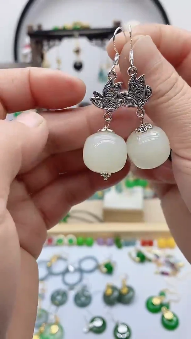 未镶嵌和田玉耳饰111