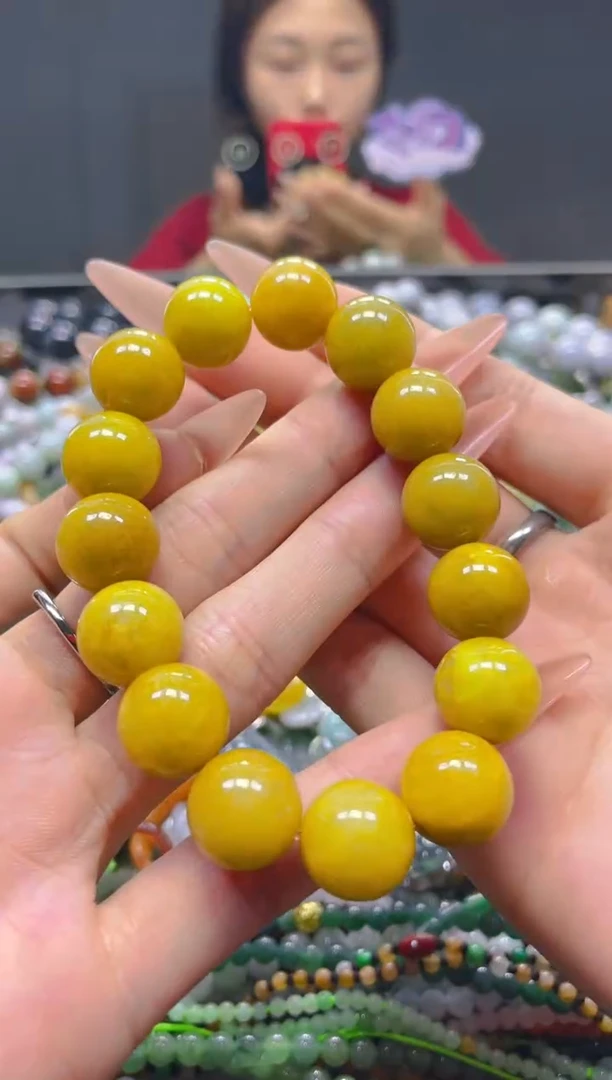 颈饰未镶嵌翡翠13MM