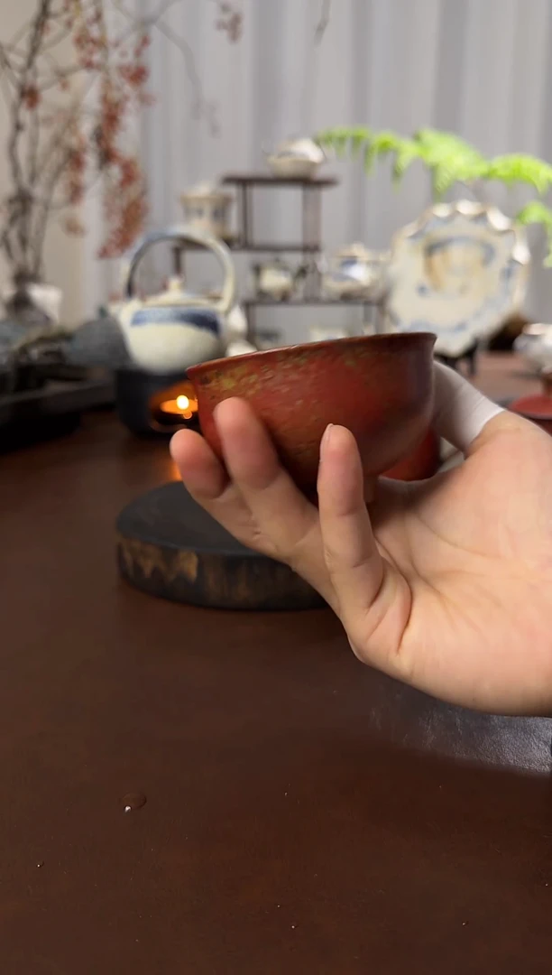 满山红压手杯