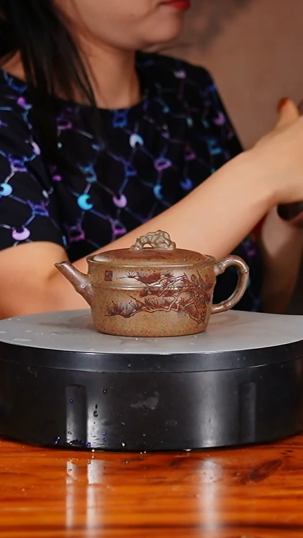 宜兴原矿紫砂壶茶壶150C