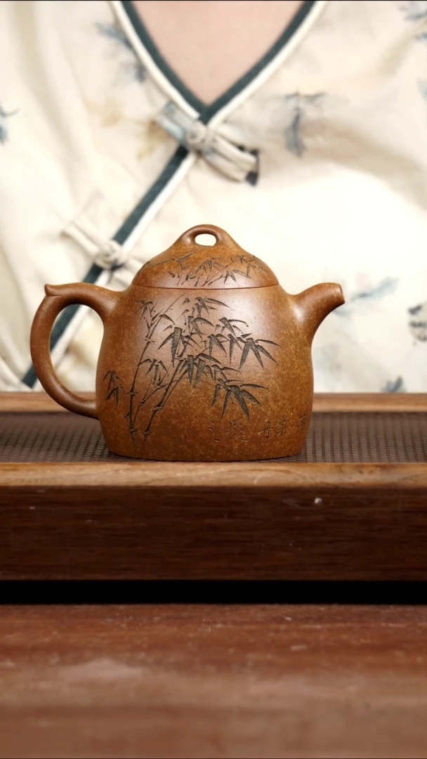 茶壶紫砂龙骨金砂秦权400CC