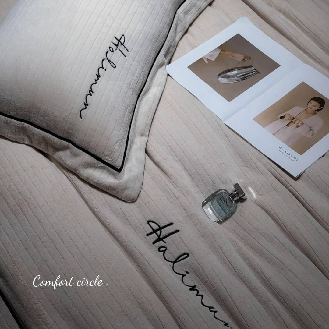 【A类280g牛奶棉四件套  线下款绒王】抗静电超软亲肤轻奢家用床品