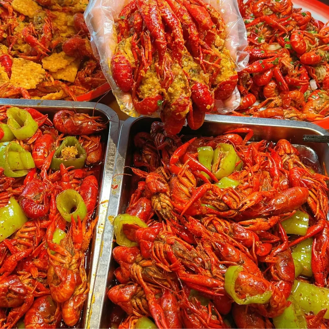 新鲜卤大虾1斤精品