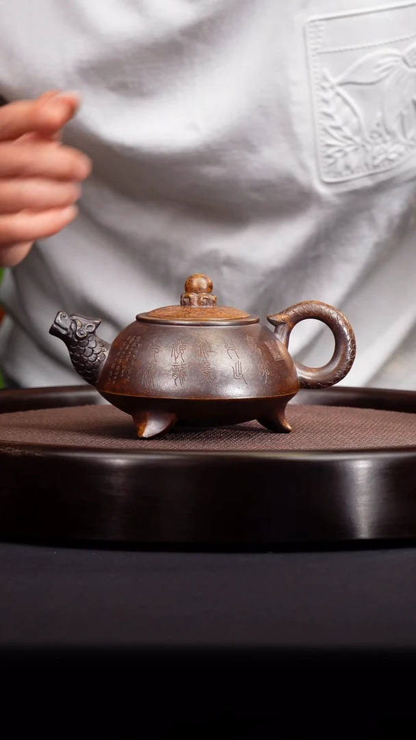 茶壶紫砂宜兴紫砂原矿壶