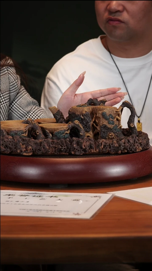 【闪购商品】紫砂茶壶1-75 JY松桩套组段泥450cc