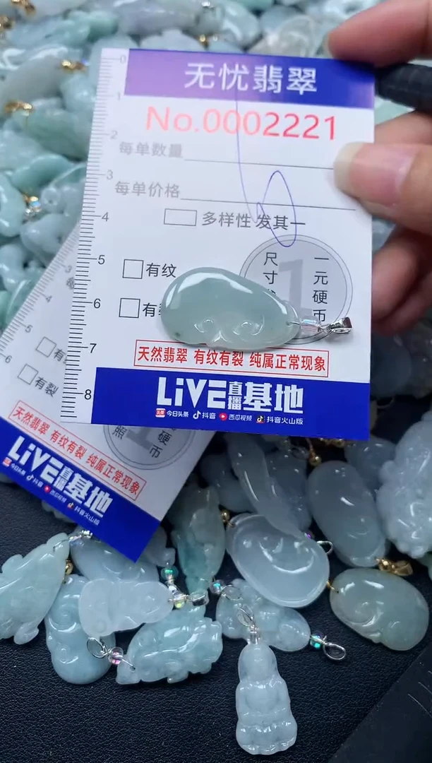 颈饰未镶嵌翡翠2221