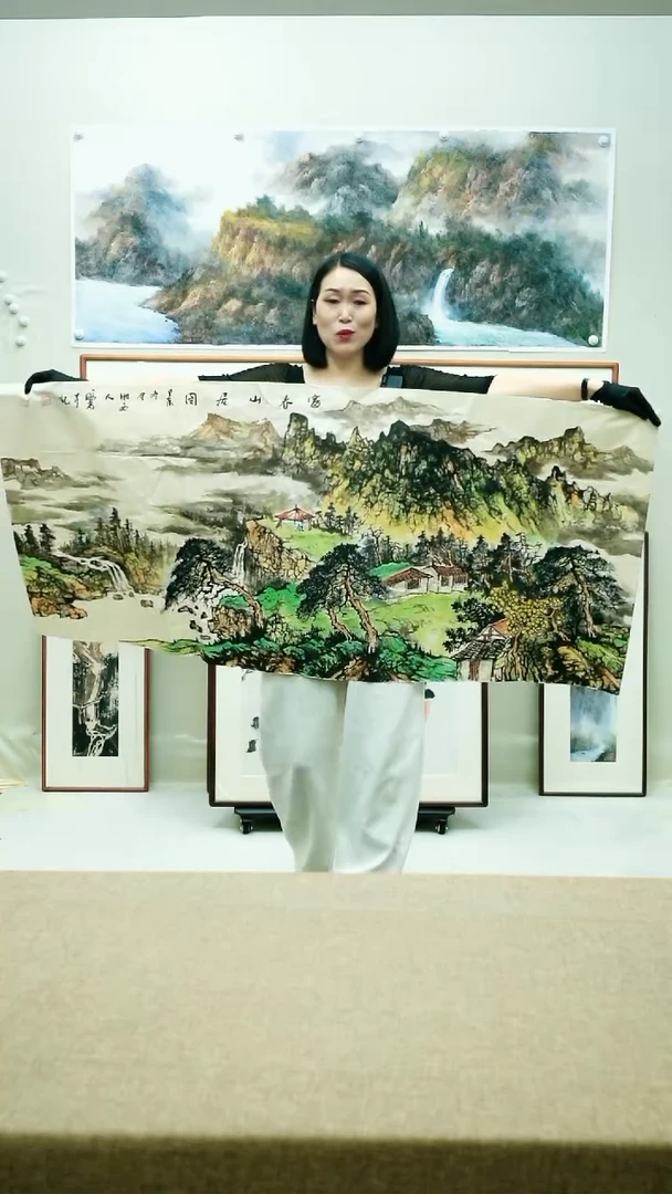 180*70唐鹏高手绘山水软片