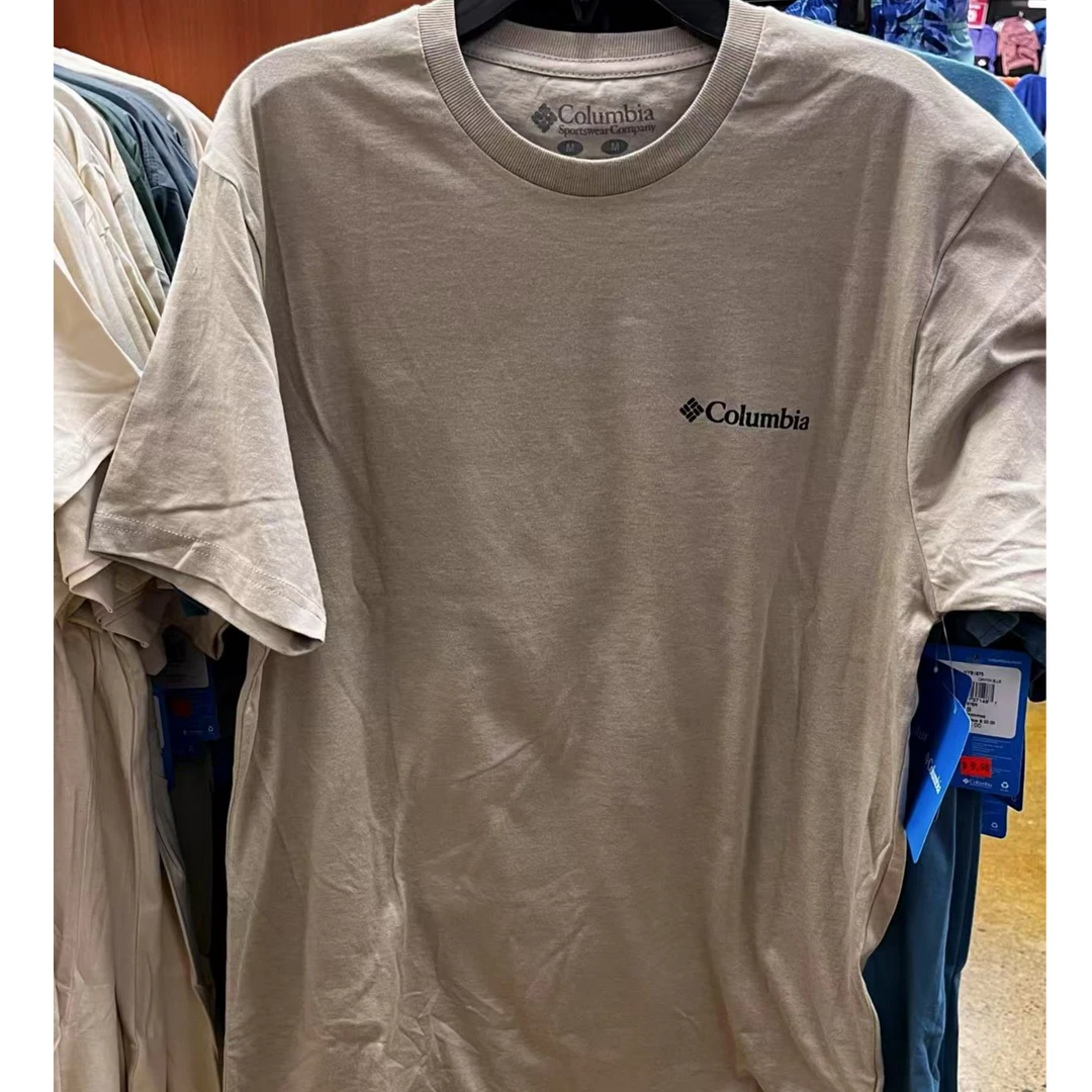 Columbia/哥伦比亚HYB1965男士夏季后背印花短袖T恤