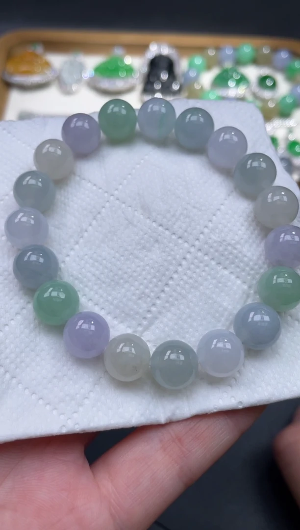 未镶嵌手链翡翠64.......