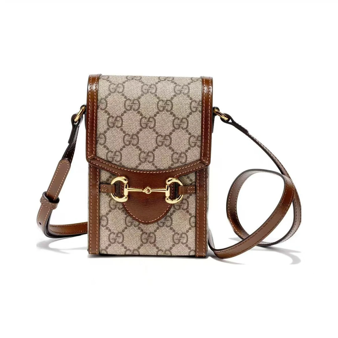 99新 GUCCI/古驰 安洁利严选1955 手机包/BK0141061 斜挎包