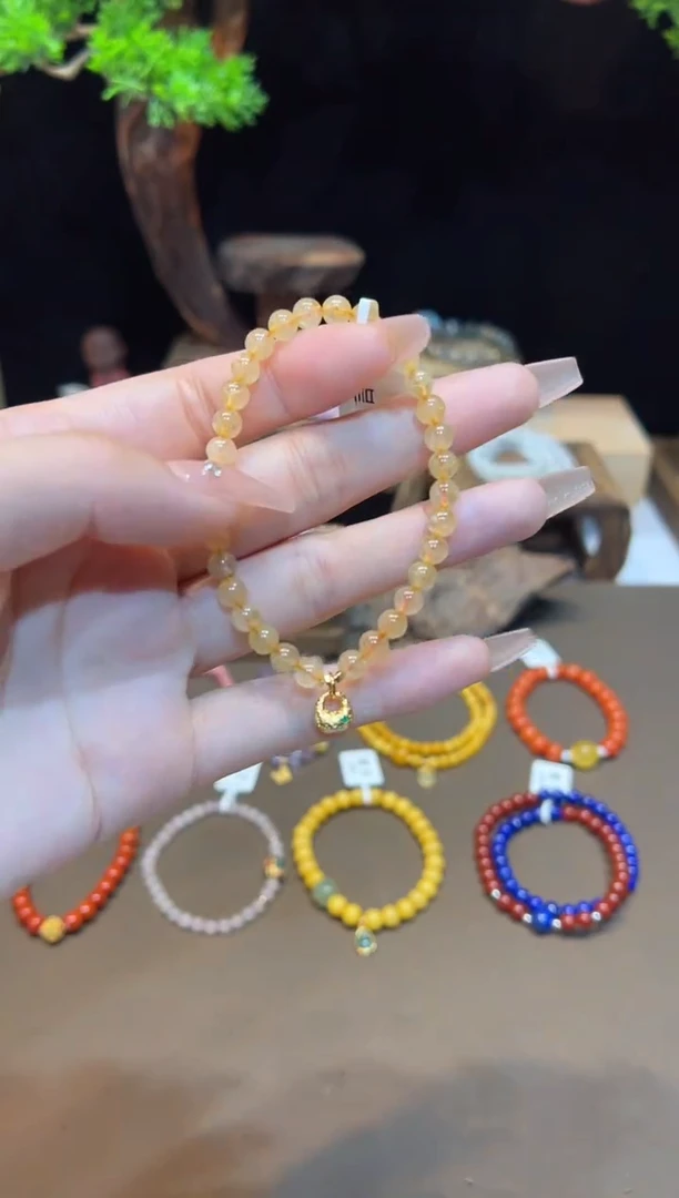 【闪购商品】水晶手链未镶嵌手饰@@