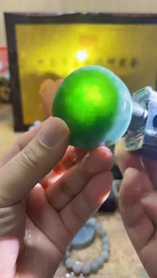 未镶嵌挂件翡翠A货常星7838