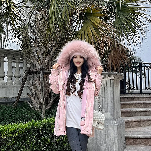 简&搭【千屿Sheila】“金箔女王”皮草244-PC/1109-5500060