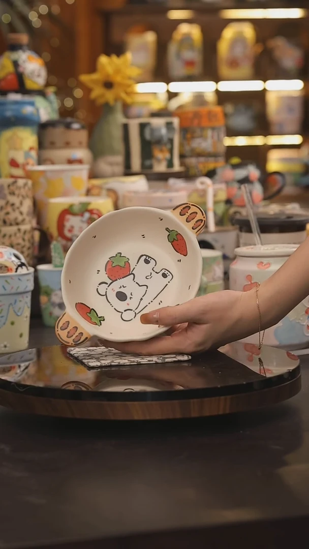 景德镇釉下彩绘设计师款式陶瓷