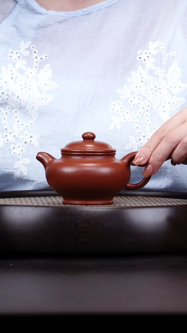 茶壶紫砂悦茗壶紫砂壶          6（红降坡