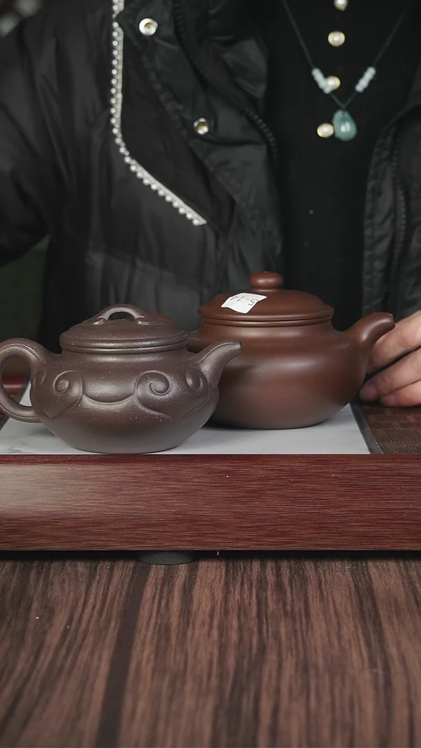 【闪购商品】紫砂茶壶战旗 xcx 仿古+xll天青如意仿古