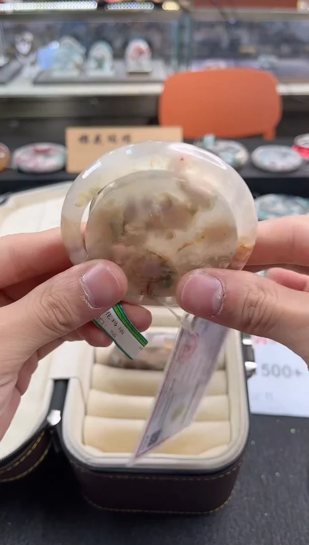 未镶嵌手镯石英质玉58圈口（赠品镯心）6886221