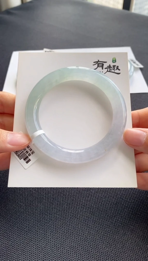 未镶嵌手镯翡翠55.6圆条