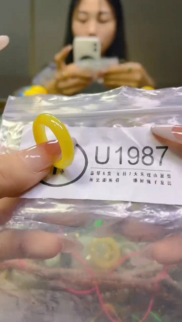 翡翠未镶嵌颈饰18.8/U/翡翠A货一图一物