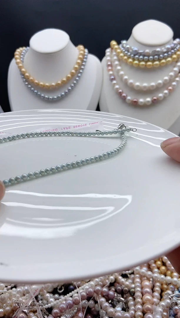 【闪购商品】淡水珍珠颈饰未镶嵌1