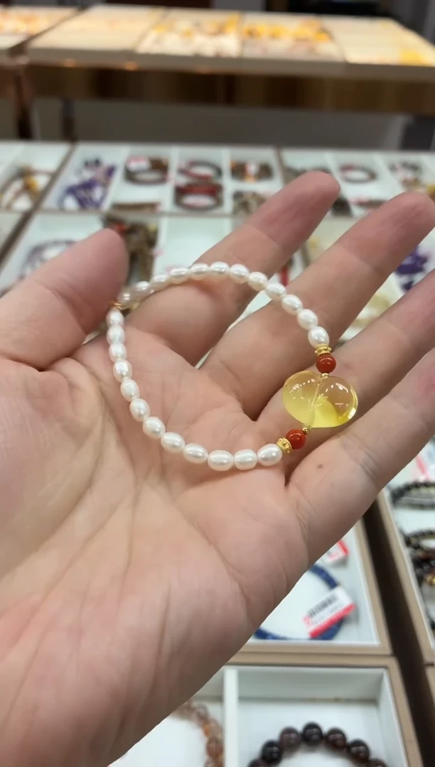 手串琥珀未镶嵌手串