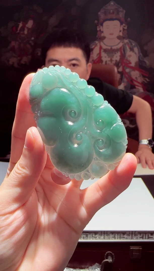 定制翡翠未镶嵌J-@@QJSX080316