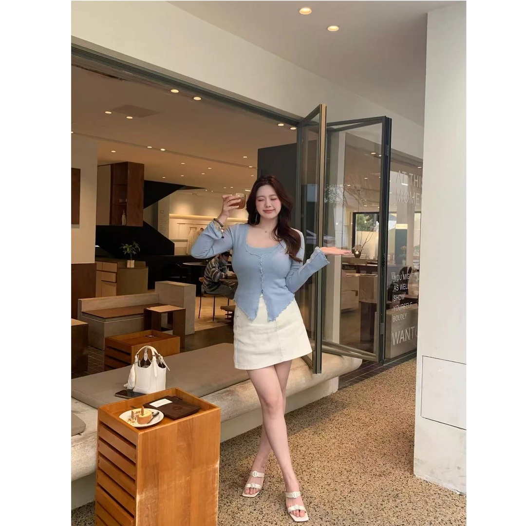 【Yez1】 “轻风叙“百搭半裙短款气质春季微胖显瘦