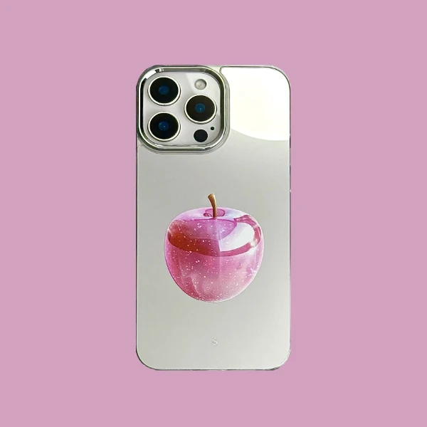 苹果定律·适用苹果16pro小米15iphone16华为mate70高级镜面手机壳