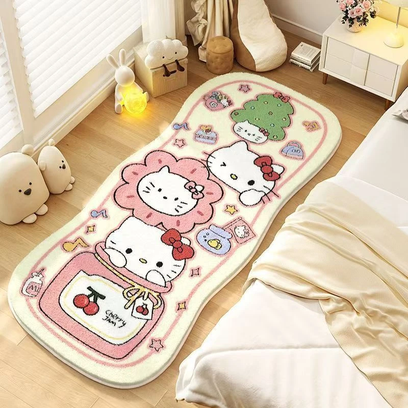 《可爱卡通》凯迪仿羊绒耐用加厚床边飘窗阳台地毯地毯床边毯