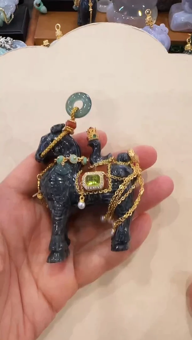 【闪购商品】翡翠颈饰未镶嵌国风