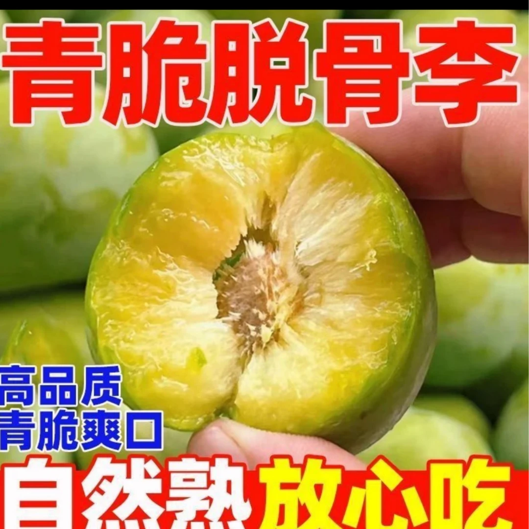 正宗农家青脆脱骨李新鲜李子脆甜多汁现摘现发坏果包赔