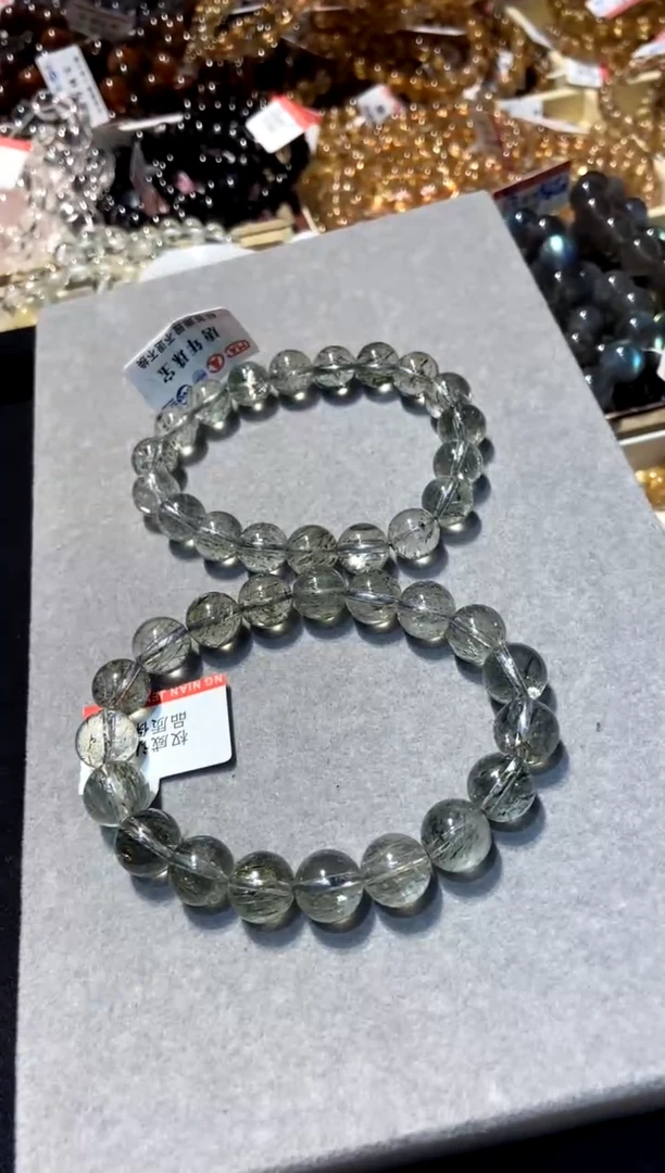 【闪购商品】水晶790-未镶嵌绿发10mm+ 多样性发其一
