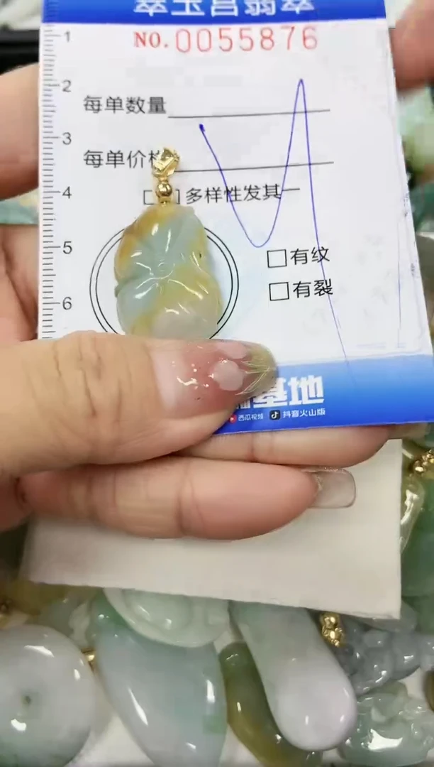 【闪购商品】翡翠颈饰未镶嵌闪购0055876