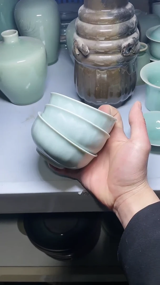 【闪购商品】特价 微瑕 慧仙青瓷