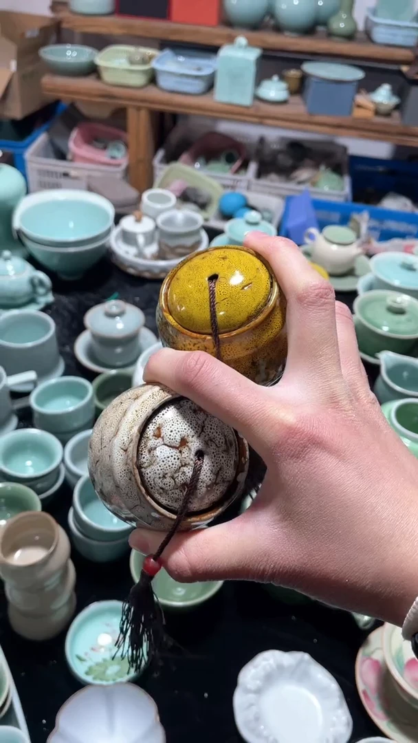 【闪购商品】2个  特价 微瑕 慧仙青瓷 颜色随机