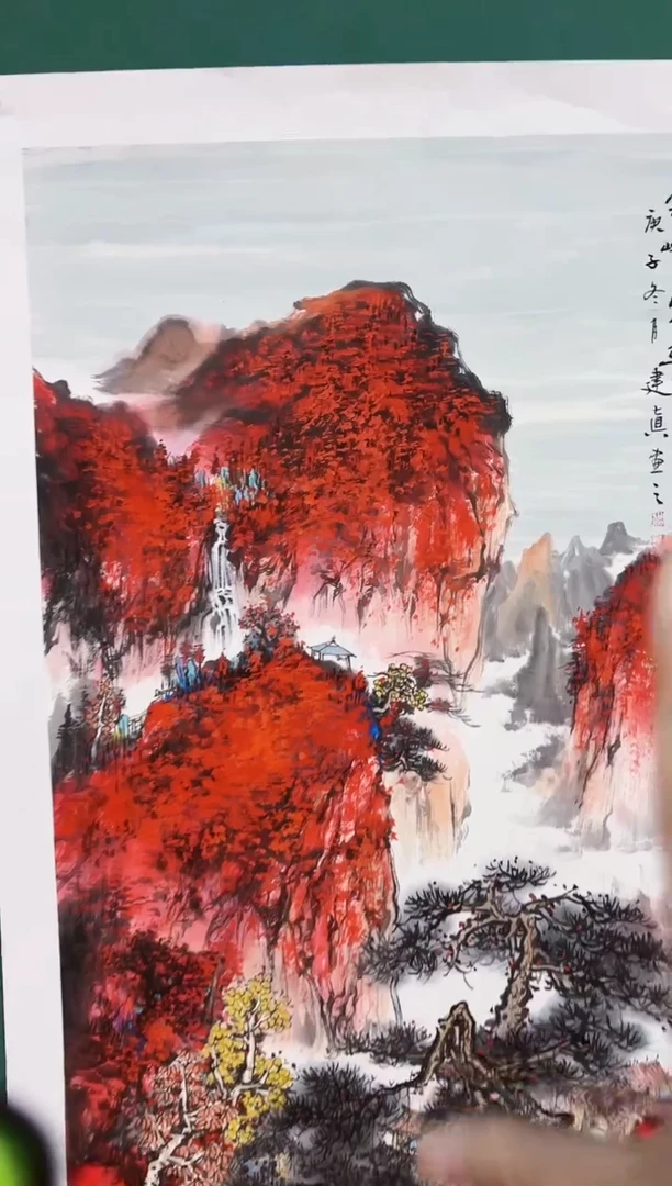 国画周建真老师绘画作品26-38