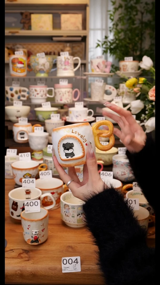 陶瓷手柄款景德镇手作