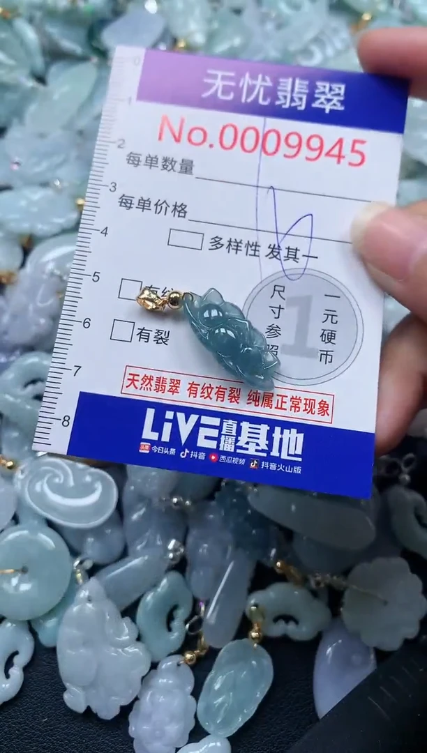 颈饰未镶嵌翡翠9945