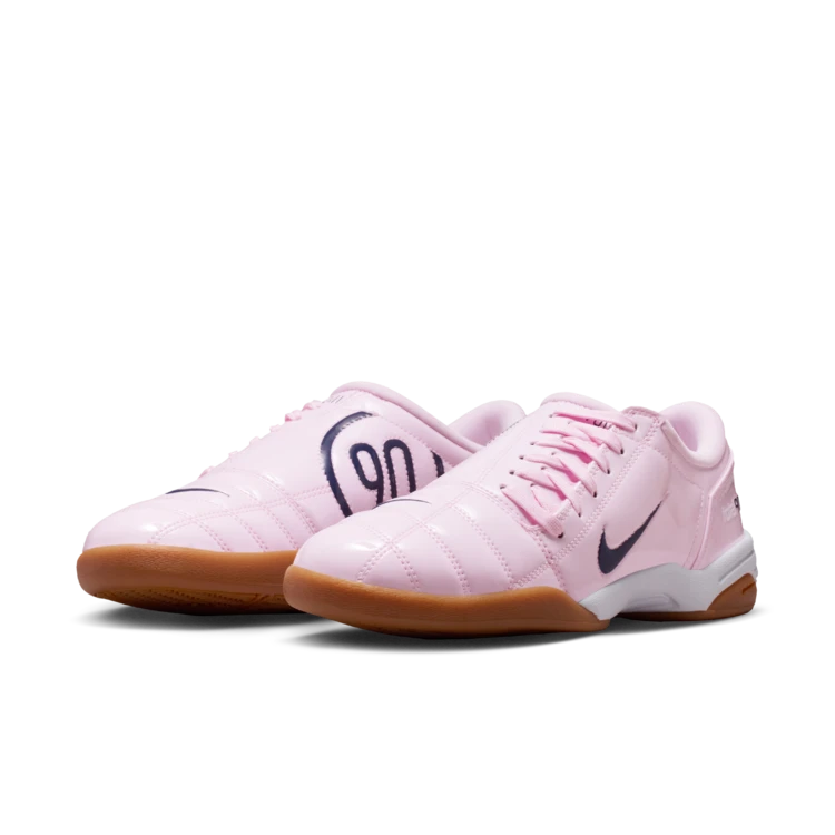 NIKE/耐克官方正品女子粉色T90复古足球运动板鞋IB5666-602