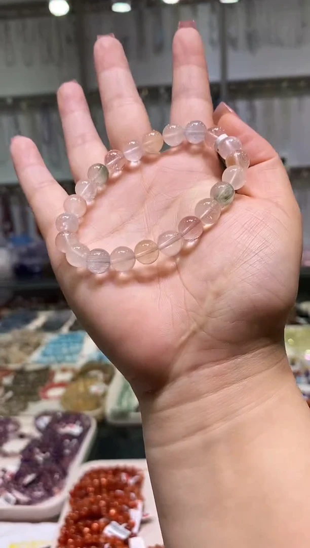 未镶嵌手链水晶多样性发其一兔毛8.5+