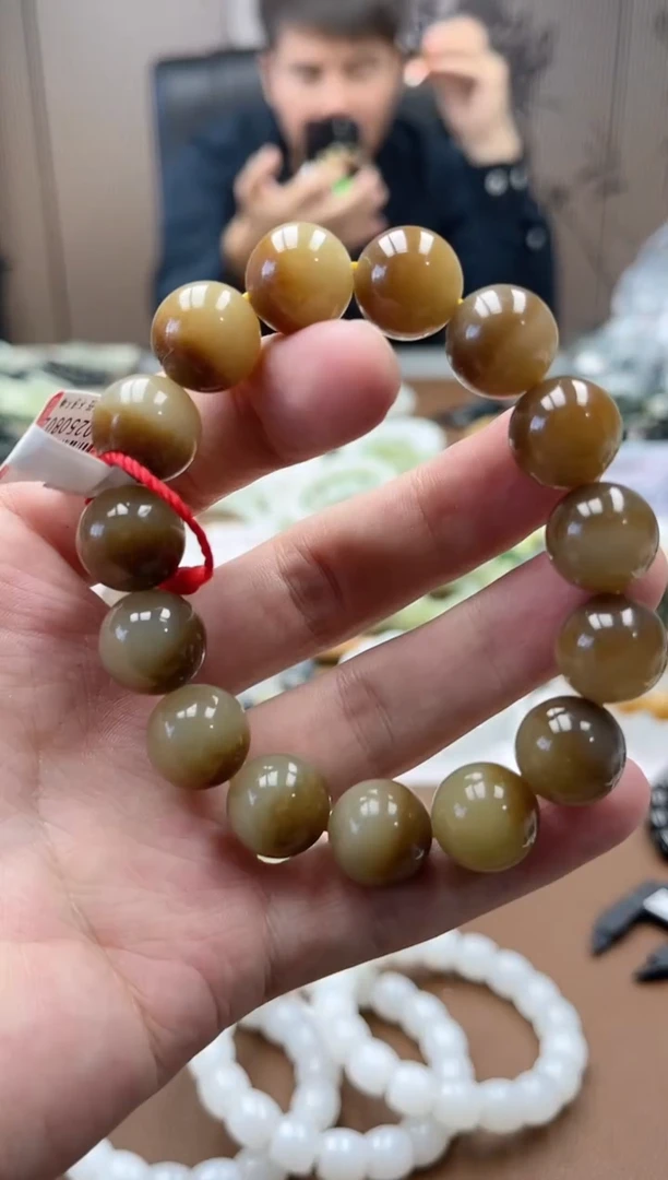 未镶嵌手串和田玉新疆且末糖14