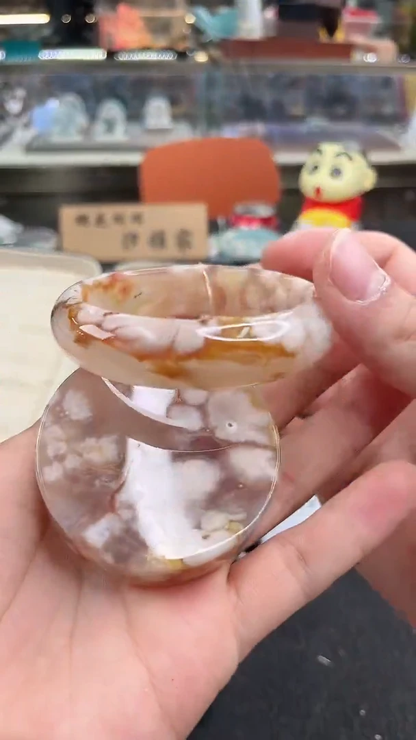 未镶嵌手镯石英质玉60圈口（赠品镯心）6751752