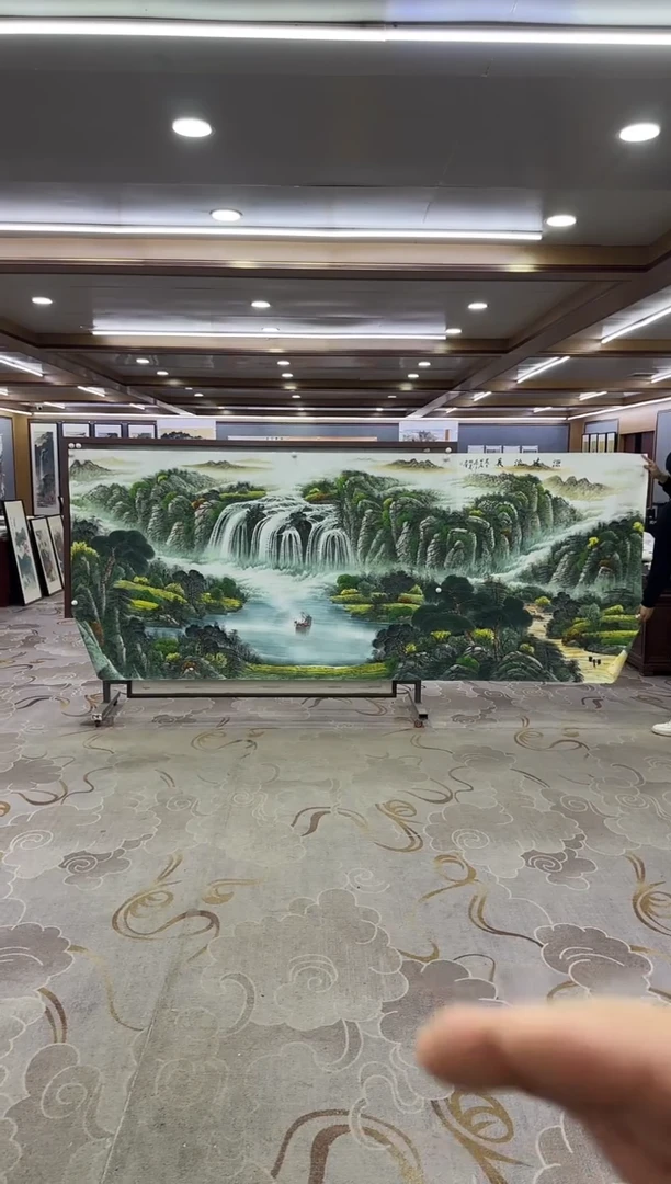 绘画Y-邵明义-大丈二-山水画