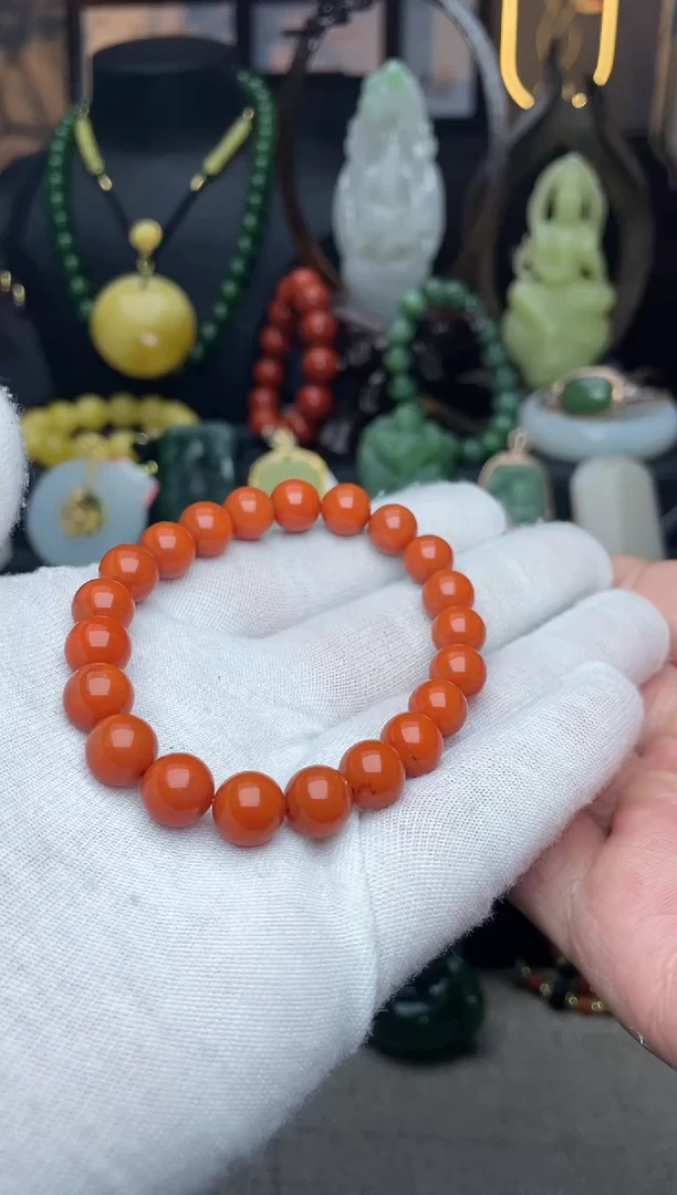 【闪购商品】南红玛瑙手串未镶嵌精品手串